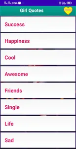 Girl Quotations screenshot 8