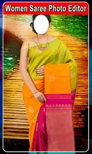 Women Saree Photo Suit  girls screenshot 4