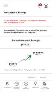 myHealthSpend screenshot 1