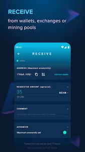 Beam Wallet screenshot 3