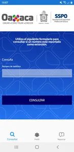 Anti extorsión Oaxaca screenshot 2