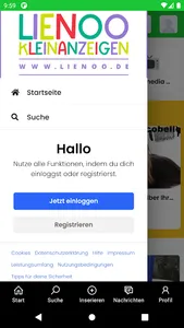 Lienoo Kleinanzeigen screenshot 1