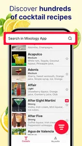 Cocktail Recipes Mixology App screenshot 0