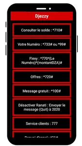 Code USSD Sim Carte En Algérie screenshot 6