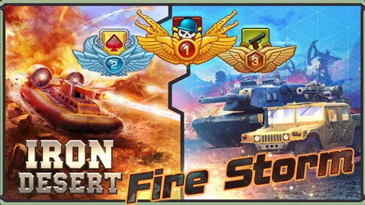 Iron Desert - Fire Storm screenshot 0