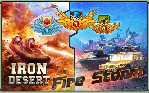 Iron Desert - Fire Storm screenshot 16