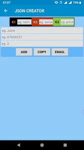 Json Creator screenshot 2