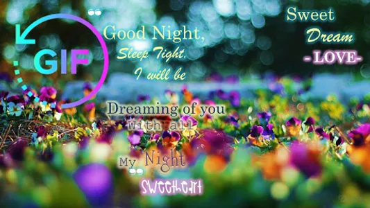 Good Night Gif Wishes Messages screenshot 4