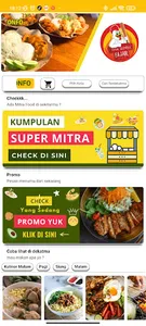 ONFO - Ojek Food screenshot 1