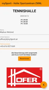 mySporti screenshot 5