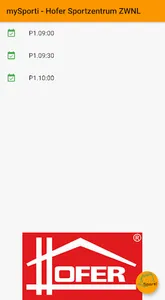 mySporti screenshot 6
