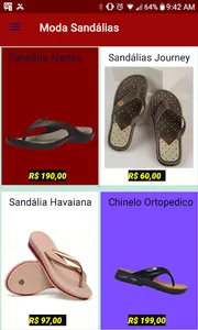 Moda Sandálias screenshot 1