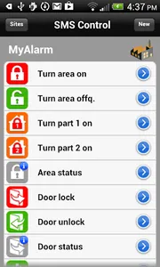 MyAlarm SMS Control screenshot 0