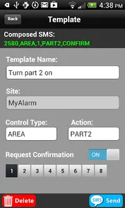 MyAlarm SMS Control screenshot 3