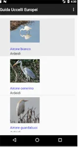 Guida Uccelli europei free screenshot 0