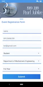 TU Hmawbi Event Registration screenshot 1