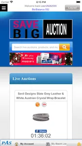 Save Big Auction screenshot 1