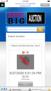 Save Big Auction screenshot 2