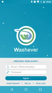 Washever screenshot 1