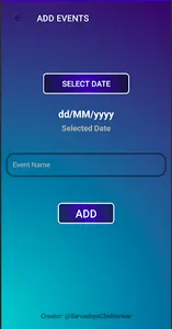 ListUP Events screenshot 1