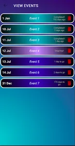 ListUP Events screenshot 2