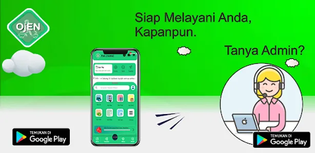OJEN - Ojek Online dan Belanja screenshot 2