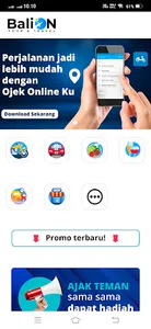 Bali ON - Tiket & Sewa Mobil screenshot 1