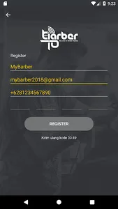MyBarber screenshot 2