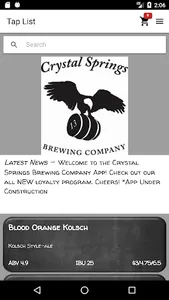 Crystal Springs Brewing screenshot 4