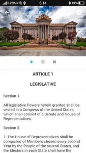 US Constitution - Complete screenshot 2