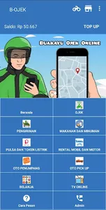 B-JEK (Buakayu Ojek Online dan screenshot 1