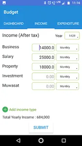 My Budget App screenshot 1