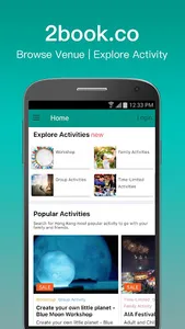 2book - Activities and Venues screenshot 0