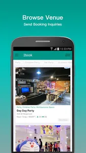 2book - Activities and Venues screenshot 3