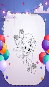 Jogo luccas neto coloring screenshot 1