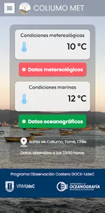 Coliumo Met screenshot 0