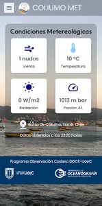 Coliumo Met screenshot 1