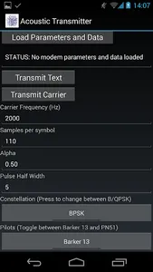 Acoustic Transmitter screenshot 1