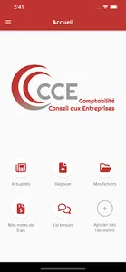CCE Connect screenshot 1
