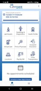 MyCovenantHealth screenshot 0