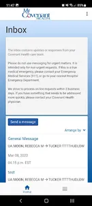 MyCovenantHealth screenshot 2