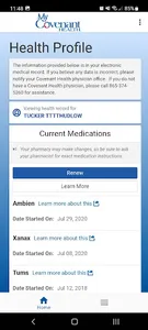 MyCovenantHealth screenshot 4