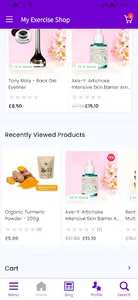 My Exercise Shop screenshot 2