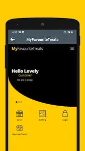 MyFavouriteTreats screenshot 1