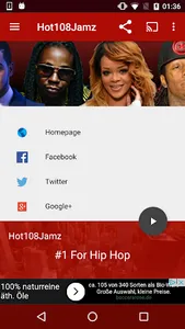 Hot 108 Jamz - #1 for Hip Hop screenshot 0