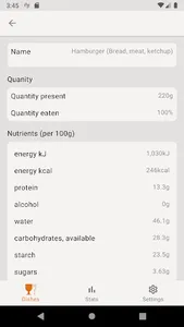 MyFoodRepo screenshot 3