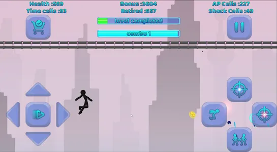 Cyber Stickman Hunter screenshot 0