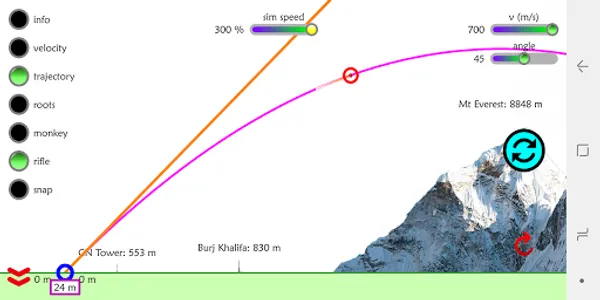 Projectile Motion for High Sch screenshot 2