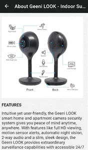 Geeni Security Camera Guide screenshot 0