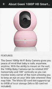 Geeni Security Camera Guide screenshot 2